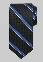 Men's Reserve Collection Multimedia Stripe Tie, Green, One Size