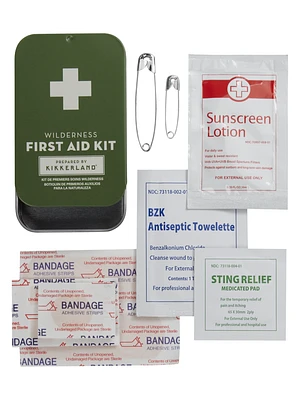 Men's Kikkerland Wilderness First Aid Kit, No Color, One Size