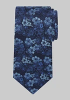 Men's Reserve Collection Filetto Floral Tie, Navy, One Size