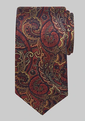 Men's Reserve Collection Degrade Paisley Tie, Rust, One Size