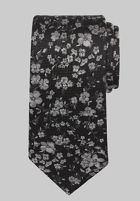 Men's Reserve Collection Floral Bouquet Tie, Black, One Size