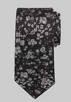 Men's Reserve Collection Floral Bouquet Tie, Black, One Size