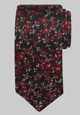 Men's Reserve Collection Floral Bouquet Tie, Red, One Size