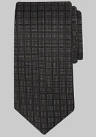 Men's Traveler Collection Dot Grid Tie, Black, One Size