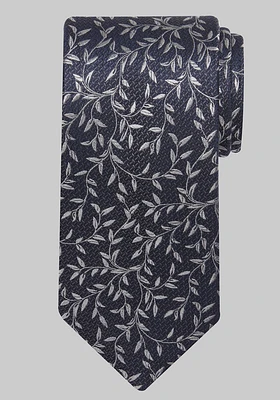 Men's Reserve Collection Vine Floral Tie, Charcoal, One Size