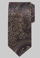 Men's Reserve Collection Paisley Tie, Brown