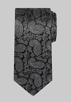 Men's Reserve Collection Tossed Paisley Tie, Black, One Size