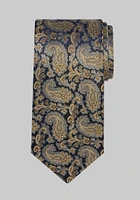 Men's Reserve Collection Tossed Paisley Tie, Gold, One Size