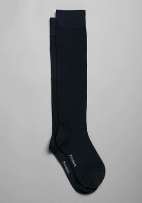 JoS. A. Bank Men's Solid Socks, 1-Pair, Navy, Mid Calf