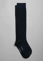 Men's Solid Socks, 1-Pair, Navy, Over The Calf