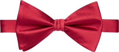 JoS. A. Bank Men's Pre-Tied Bow Tie, Red