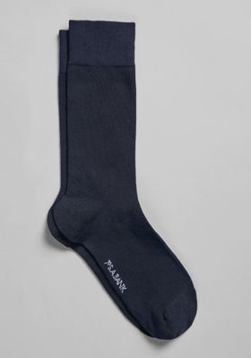 JoS. A. Bank Men's Socks, 1-Pair, Navy, Mid Calf