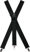 JoS. A. Bank Men's Suspenders, Black, One Size