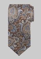 Men's Jos. A Bank Persian Paisley Tie, Brown, One Size