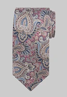 Men's Jos. A Bank Persian Paisley Tie, Pink, One Size