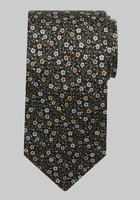 Men's Jos. A Bank Ditsy Floral Tie, Black, One Size