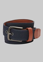 Men's Johnston & Murphy Amherst Knit Belt at Jos. A. Bank, Blue/Navy,