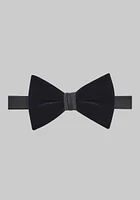 Men's Velvet Pre-Tied Bow Tie, Navy, One Size