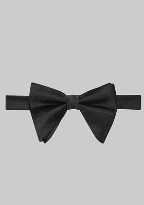 Men's Teardrop Pre-Tied Formal Bow Tie, Black, One Size