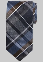 Men's Traveler Collection Super Plaid Tie at Jos. A. Bank, Brown, Size: One