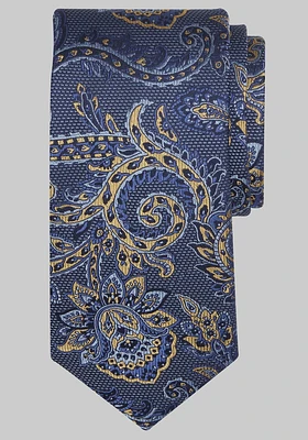 Men's Traveler Collection Dragon Paisley Tie, Gold, One Size