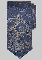 Men's Traveler Collection Dragon Paisley Tie, Gold, One Size