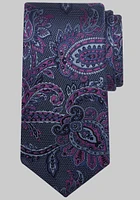 Men's Traveler Collection Dragon Paisley Tie, Fuschia, One Size