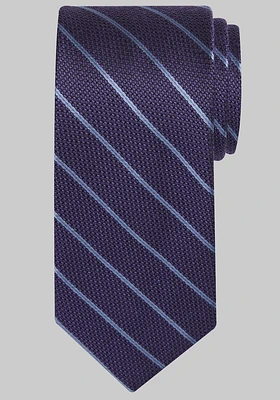 Men's Sweater Stripe Tie, Purple, One Size