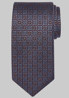 Men's Reserve Collection Floral Tile Tie at Jos. A. Bank, Black, Size: One