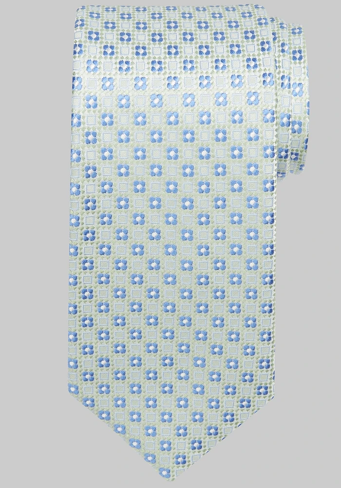 Men's Big & Tall Traveler Collection Quadrifoglio Neat Tie at Jos. A. Bank, LONG