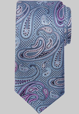 Men's Big & Tall Reserve Collection Textural Paisley Tie at Jos. A. Bank, LONG