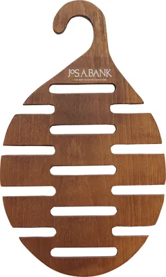JoS. A. Bank Men's Wooden Tie Hanger, Walnut, One Size