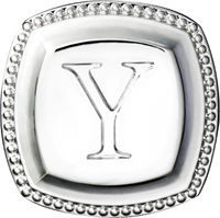 Men's Monogrammed Cufflinks, Y, One Size