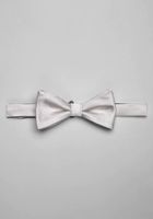 JoS. A. Bank Men's Pre-Tied Silk Bow Tie, White, One Size