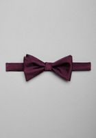 JoS. A. Bank Men's Pre-Tied Silk Bow Tie, Wine 60, One Size