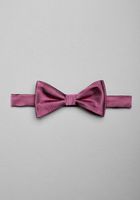 Men's Pre-Tied Silk Bow Tie, Plum 65, One Size