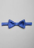 Men's Pre-Tied Silk Bow Tie, Blue, One Size