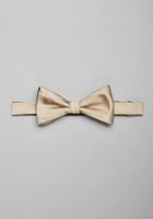 Men's Pre-Tied Silk Bow Tie, Champagne, One Size