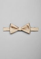 JoS. A. Bank Men's Pre-Tied Silk Bow Tie, Champagne, One Size