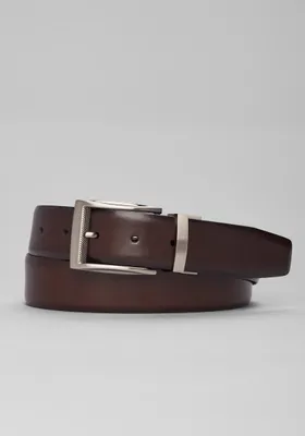 JoS. A. Bank Men's Reversible Leather Belt, Brown, SIZE 32