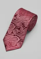 JoS. A. Bank Men's Reserve Collection Fancy Formal Paisley Tie, Rose, One Size