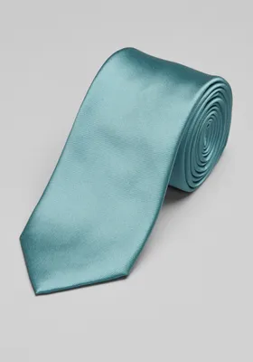 JoS. A. Bank Men's Solid Tie, Teal, One Size