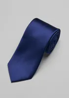 Men's Solid Tie, Navy, One Size
