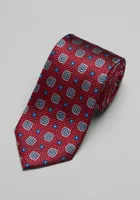 Men's Reserve Collection Geometric Tie, Burgundy, One Size