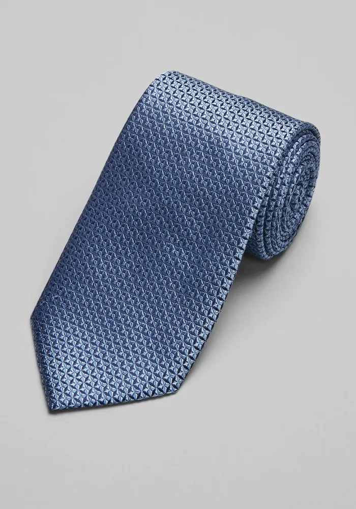 Men's Traveler Collection Star Geo Tie, Blue, One Size