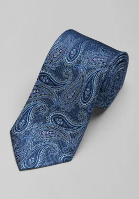 JoS. A. Bank Men's Reserve Collection Paisley Tie, Navy