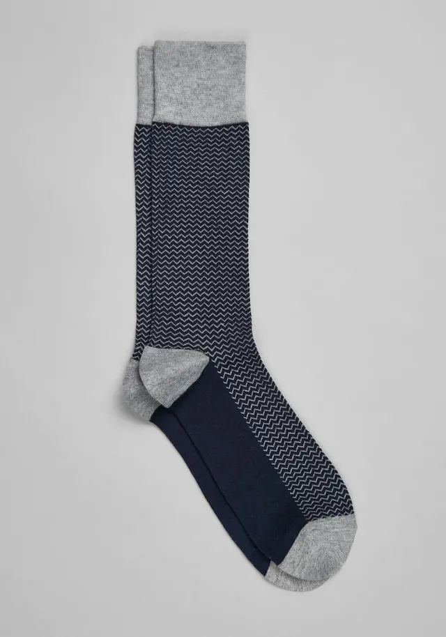 Perry Ellis Men's 3-Pk. Microfiber Patterned Socks