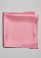 JoS. A. Bank Men's Solid Pocket Square, Dark Pink, One Size