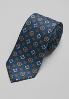 JoS. A. Bank Men's Reserve Collection Medallion Tie, Navy, One Size