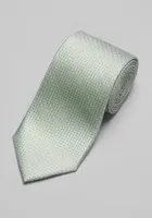 Men's Traveler Collection Double Dot Tie, Green, One Size